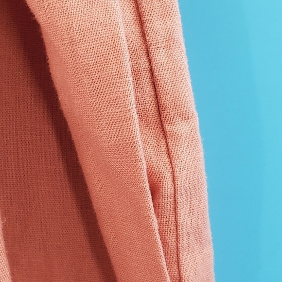 New with tags Marc New York coral linen tie waist sorts XL - Picture 13 of 16